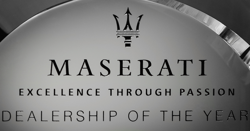 Maserati Award Text