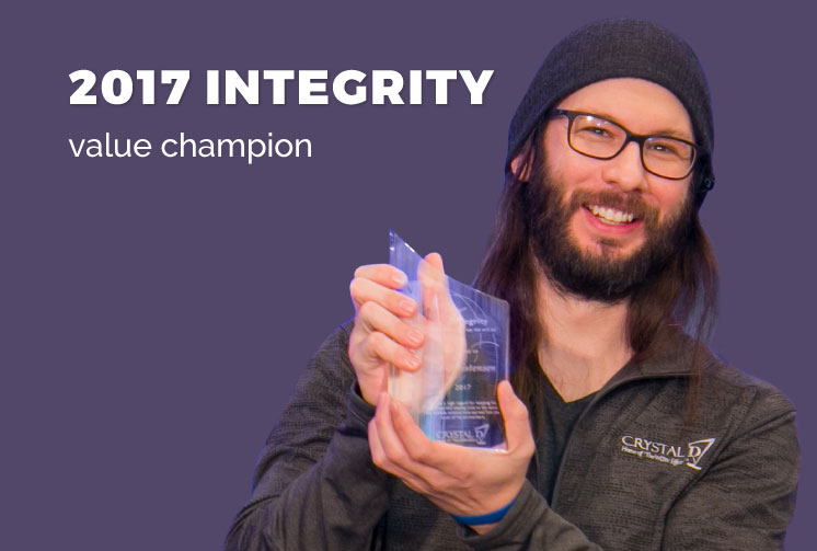 Integrity Value Champion